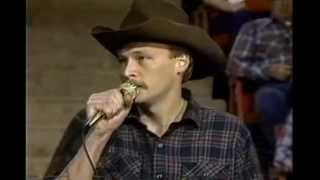 ALAN JACKSON RARE VIDEO 1985 ON You Can Be A Star [upl. by Aisaim63]