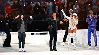 Hip Hop Legends Dr Dre Snoop Dogg Eminem amp Mary J Blige Collab Pepsi Super Bowl LVI Halftime Show [upl. by Naquin]