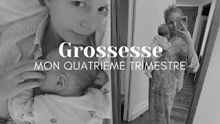 POSTPARTUM  Mon quatrième trimestre de grossesse  Accouchement maux allaitement tips etc [upl. by Eittak]