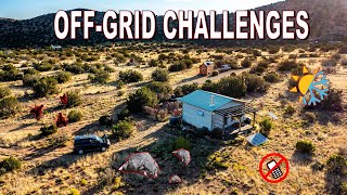 Biggest CHALLENGES Living OFF GRID in the High Desert so far [upl. by Annahsed]