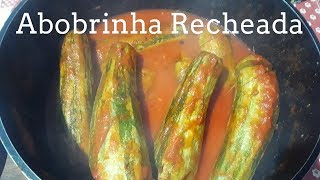 ABOBRINHA RECHEADA COM CARNE MOÍDA [upl. by Nylanna]