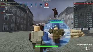 Roblox DDAY  Sniper kill spree 30 [upl. by Notgnilliw]