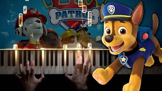 PAW Patrol Theme Song − Piano Cover  Sheet Music [upl. by Ming]