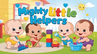 Mighty little Helpers Song Subtitles  Kids Songs  Baby Songs  KidTune Tales [upl. by Yauqaj]