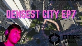 DENSEST CITY in Cities Skylines 2 Ep7 Now With Face [upl. by Dymphia830]