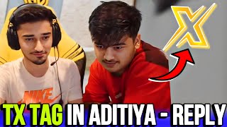 Aditiya on TX Tag ⚡️❤️ Jelly Aditiya Together [upl. by Ahtelat387]