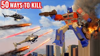 50 Ways To Kill OPTIMUS PRIME 😱 Teardown [upl. by Anirhtak999]