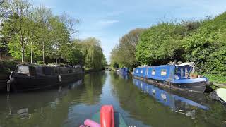 Seven Hour quotslow TVquot Canal Journey around London Borough of Hillingdon Rickmansworth to Yeading [upl. by Eclud]