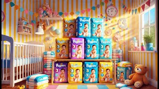 🚼 Pampers Cruisers 360 Diapers  Size 3  Best Size 3 Diaper 🍼 [upl. by Draw]