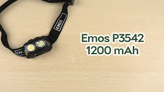 Розпаковка Emos P3542 COB LED 500 lm Lipol 1200 mAh [upl. by Fransis]