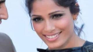 Freida Pinto representing LOreal at Cannes [upl. by Nahshunn]