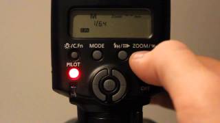 How to use all the functions on your Canon 430EXII Speedlite [upl. by Kcirrag]