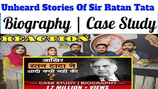 Unheard Stories Of Sir Ratan Tata  Biography  Case StudyDr Vivek BindraSpicyReactionpk [upl. by Omolhs]