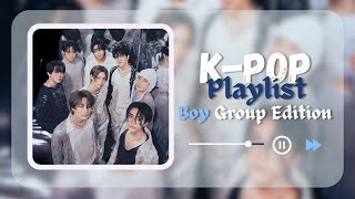 Kpop Playlist  Energetic to Chill Boy Group Edition [upl. by Temhem]