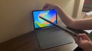 CHESONA iPad Air 11 Inch Case with Keyboard Review [upl. by Olnek254]