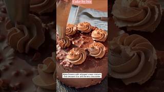 🔥Ferrero chocolate cake😍viral cake❤️shorts cake [upl. by Sydelle]