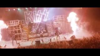 Detroit Rock City 1999  KISS Concert End Scene [upl. by Naujak]