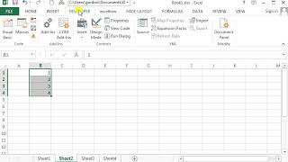 How to Add Values in Multiple Selected Cells in Excel [upl. by Billmyre]