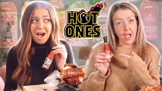 HOT ONES With My Mum and it was chaotic [upl. by Suoicerp236]