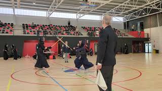 Campeonato de Aragón Kendo 2024  Carlos Garin vs Fran Aguilar [upl. by Yoho97]