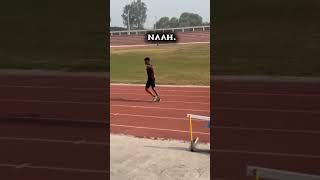 Strides 100m athlete haryana hardwork motivation [upl. by Kassel941]