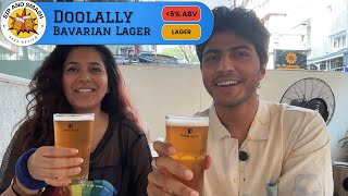 Daily Beer Review – Doolally Taproom Bavarian Lager  330ml Chug amp Rating  5 ABV Oktoberfest Beer [upl. by Evad]