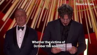 The speech of the massacre  Oscars 2024 [upl. by Biamonte]