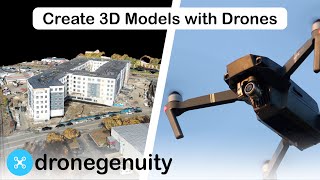 Aerial Photogrammetry Explained  Create 3D Models With Drone Photos [upl. by Arraik278]