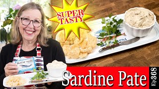 Easy Sardine Pate  High Omega 3 Canned Sardine Recipe  Animal Based Keto [upl. by Haughay707]