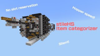 stileHS item categorizer [upl. by Neneek453]