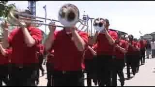 Ohio State Spring Athletic Band Cedar Point 1 of 2 amusement420 [upl. by Annaes875]