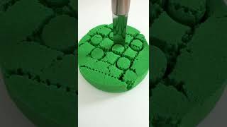 Very Satisfying and Relaxing Kinetic Sand ASMR 166 Crunchy Sand shorts kineticsand [upl. by Aneelas]