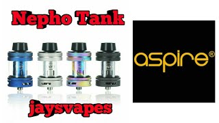 Nepho Tank by Aspire  Unboxing and Review [upl. by Krysta195]