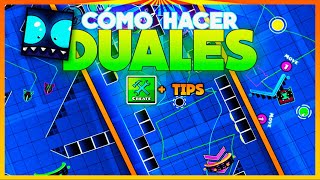 🔥 TIPOS de DUALES  TIPS  Cómo HACER DUALES ÉPICAS en GEOMETRY DASH  Megatronic [upl. by Ide]