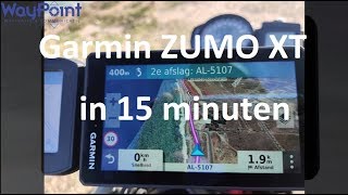 De Garmin Zumo XT review van 15 minuten [upl. by Nolyk]