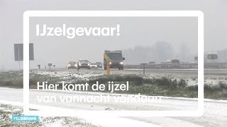 Het gaat flink ijzelen hier komt dat vandaan  RTL NIEUWS [upl. by Ynots390]