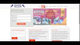 How to book a bus ticket online with modern coast express [upl. by Arutnev]