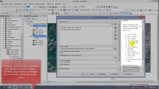 Tutorial ¿cómo hacer un mosaico en ArcGis 102 unión de imágenes SPOT [upl. by Eidlog697]