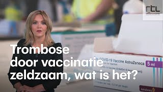 Trombose door vaccinatie zeldzaam waar wat is het eigenlijk [upl. by Anya]