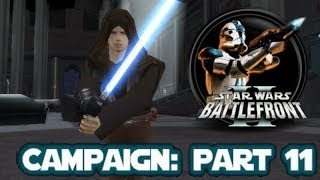 Star Wars Battlefront II Campaign Mission 7  Coruscant Operation Knightfall Part 2 [upl. by Venable]