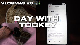 Marketing Tips With Tookey  VLOGMAS 8 [upl. by Sollars412]