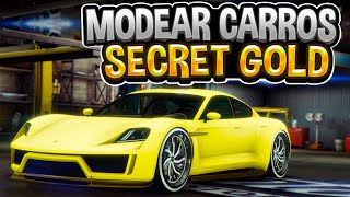 COMO MODEAR COCHES CON COLOR SECRET GOLD MODEAR COCHE A COCHE EN GTA 5 ONLINE PS4PS5XBOX [upl. by Aubry490]