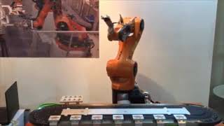 Beckhoff eXtended Transport System and KUKA integration [upl. by Radnaskela]