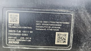 2020 Acura RDX Telematics Control Module Location [upl. by Latimore786]