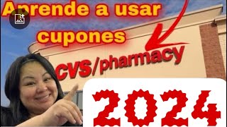 Como usar CUPONES en CVS 2024 [upl. by Aleacin]