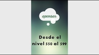 Respuestas apensar nivel 550 al 599 [upl. by Irtak]