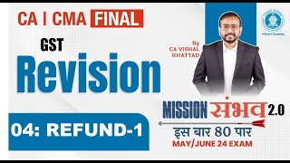 Lec 04 IDT Mission Sambhav  Chapterwise Chart Revision CA CS CMA Final MAY 24  CA Vishal Sir [upl. by Skipper]