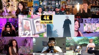 Jujutsu Kaisen Shibuya Arc Season 2 Episode 21 46 Reaction Mashup  呪術廻戦 渋谷事変 2期 第21話 アニメリアクション [upl. by Mossolb]