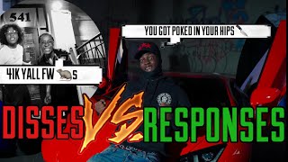 NYC Drill Disses Vs Responses Part 4 Kay FlockKyle RichhNotti OsamaSha Ekamp More [upl. by Ardet]