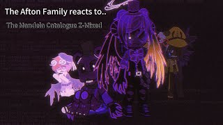 Afton Family reacts to The Mandela Catalogue ZMixed [upl. by Anavahs374]